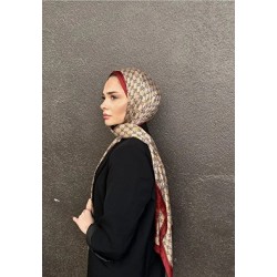 Gucci Desenli GG Monogram Püsküllü Şal