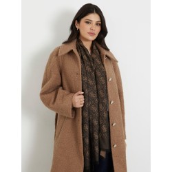 Guess 4G Monogram Desenli Püsküllü Kadın Şal